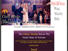 Tablet Screenshot of classydeejay.com